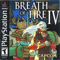 Breath of Fire IV Playstation US box art